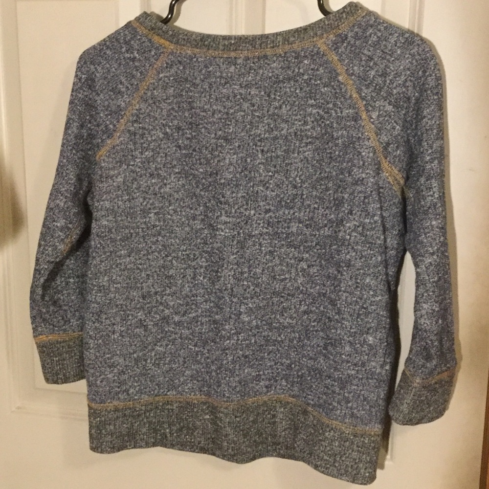 EUC Madewell Hi-Line Terry Cloth Sweatshirt